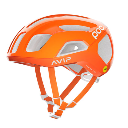 Poc Ventral Air Mips Unisex Road Cycling Helmet - Zink Orange Medium 54-59cm image 1