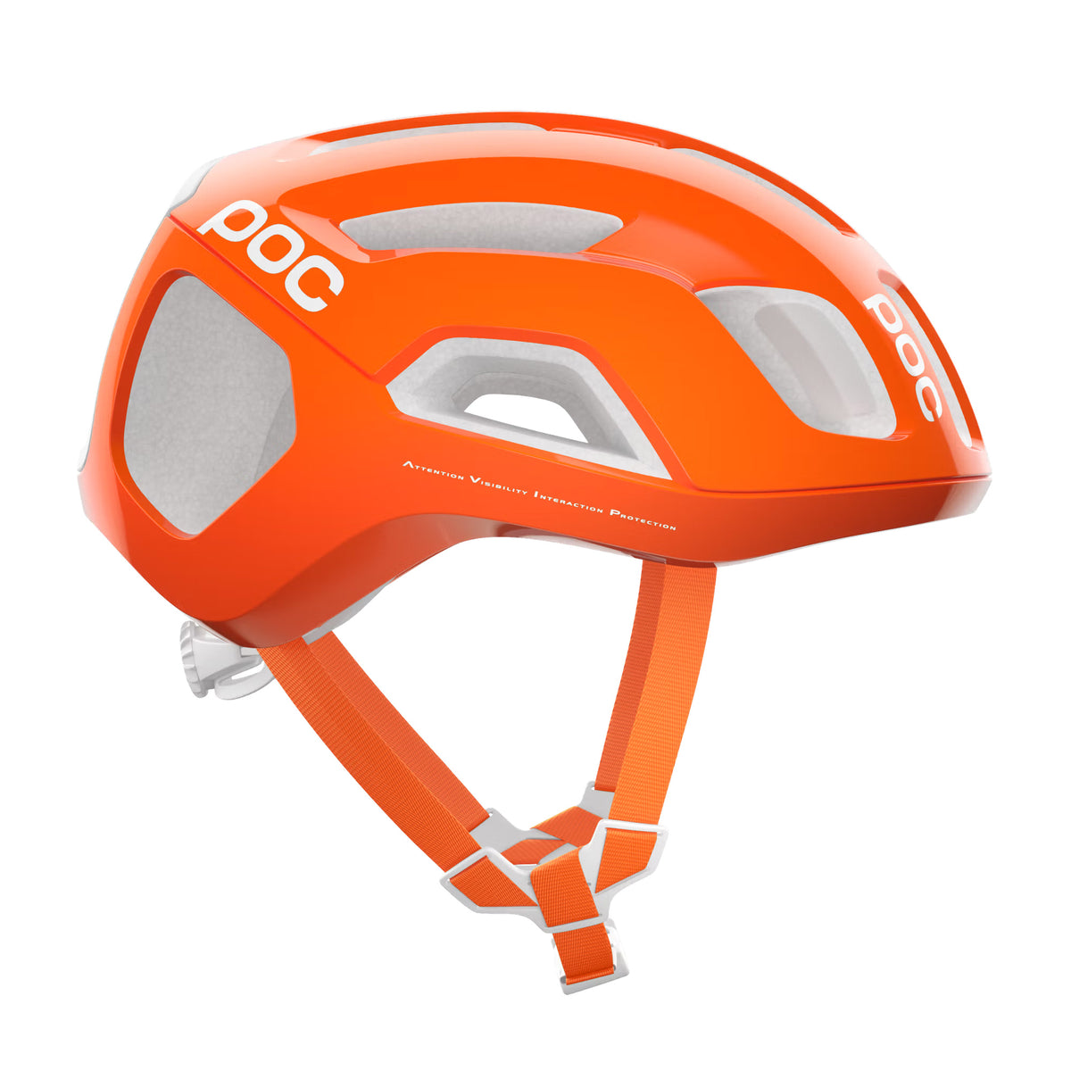 Poc Ventral Air Mips Unisex Road Cycling Helmet - Zink Orange Medium 54-59cm image 3