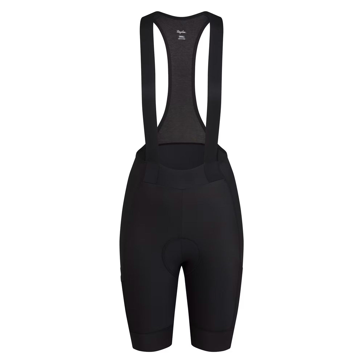 Rapha Women's Brevet Element Cargo Bib Shorts Black/White front