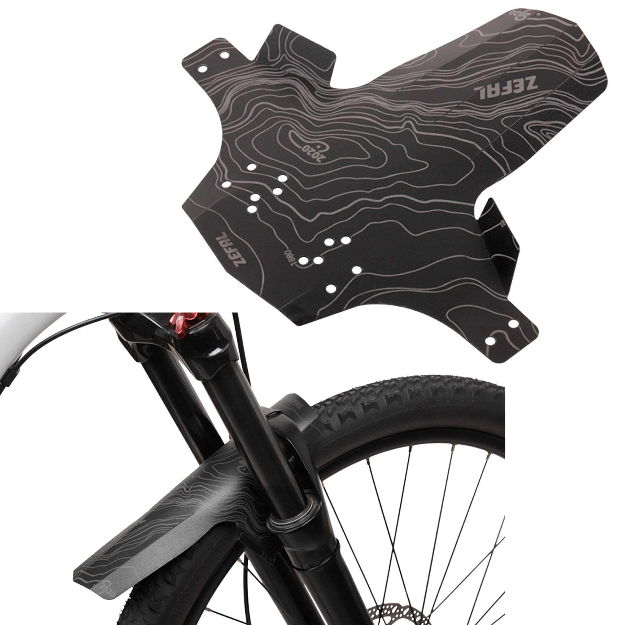 Bicycle mudguards for road and MTB bikes Zefal Ass Saver