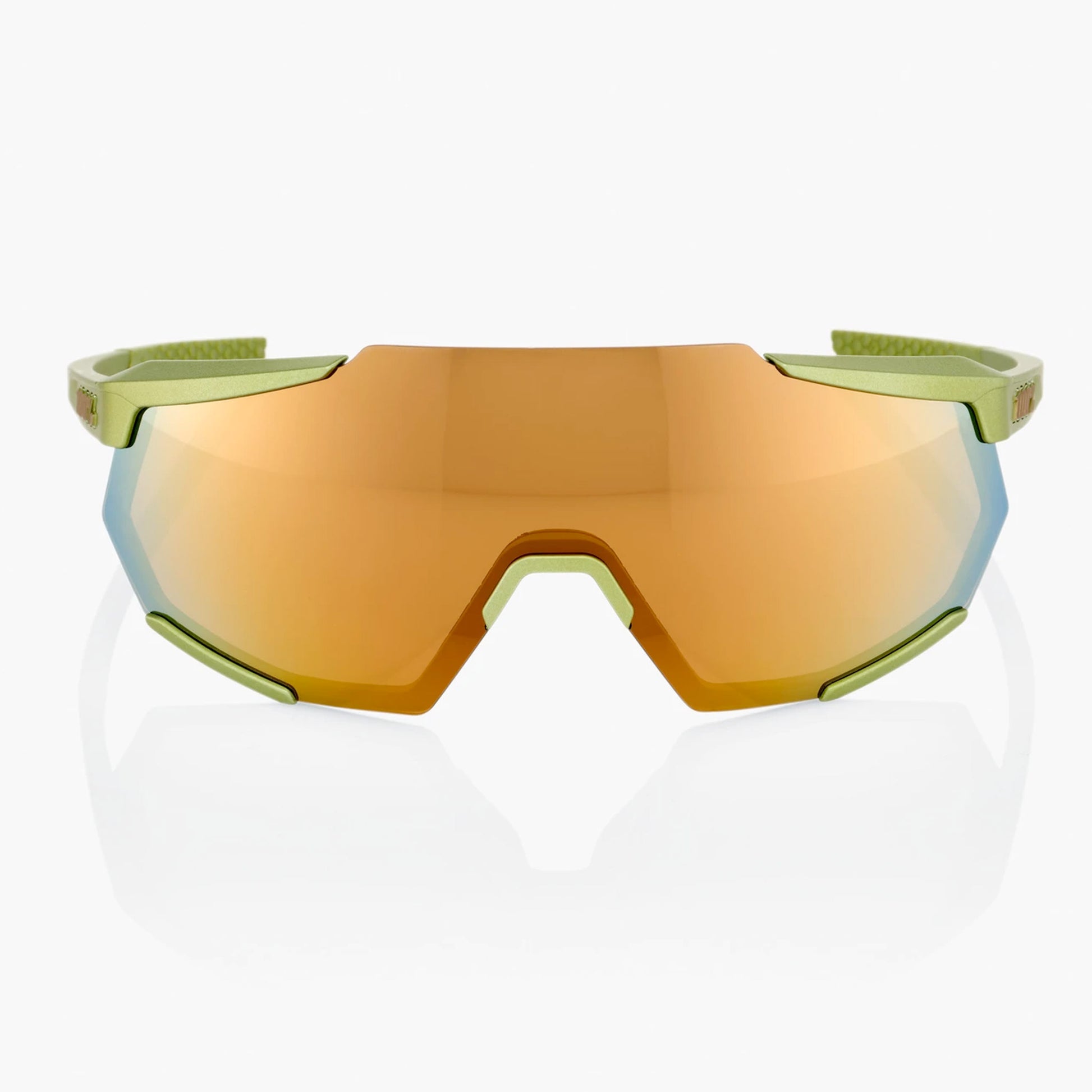 100% Racetrap Cycling Sunglasses, Matt Metalic Viperidae with Bronze Multilayer Mirror Lens +Clear Lens