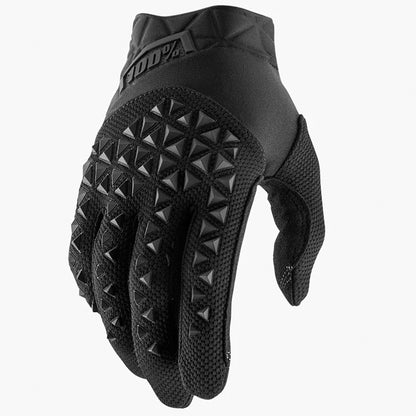 100% Airmatic Youth Gloves, Black/Charcoal