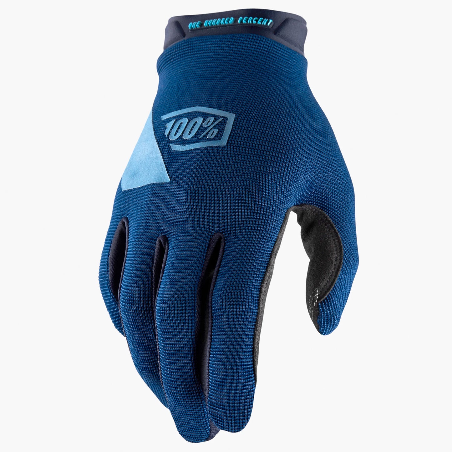 100% Ridecamp MTB Gloves, Navy buy at Woolys Wheels Sydney