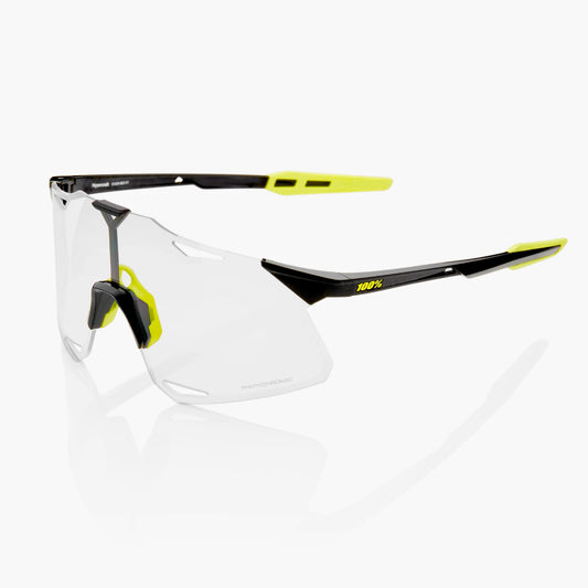 100% Hypercraft Cycling Sunglasses - Gloss Black with Photochromic Lens + Clear Lens buy at Woolys Wheels bike Shop Sydney with free delivery