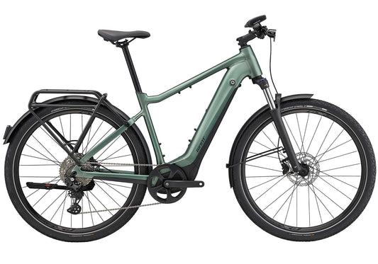2023 Giant Explore E+ 1 Mens Electric Bike, Misty Forest