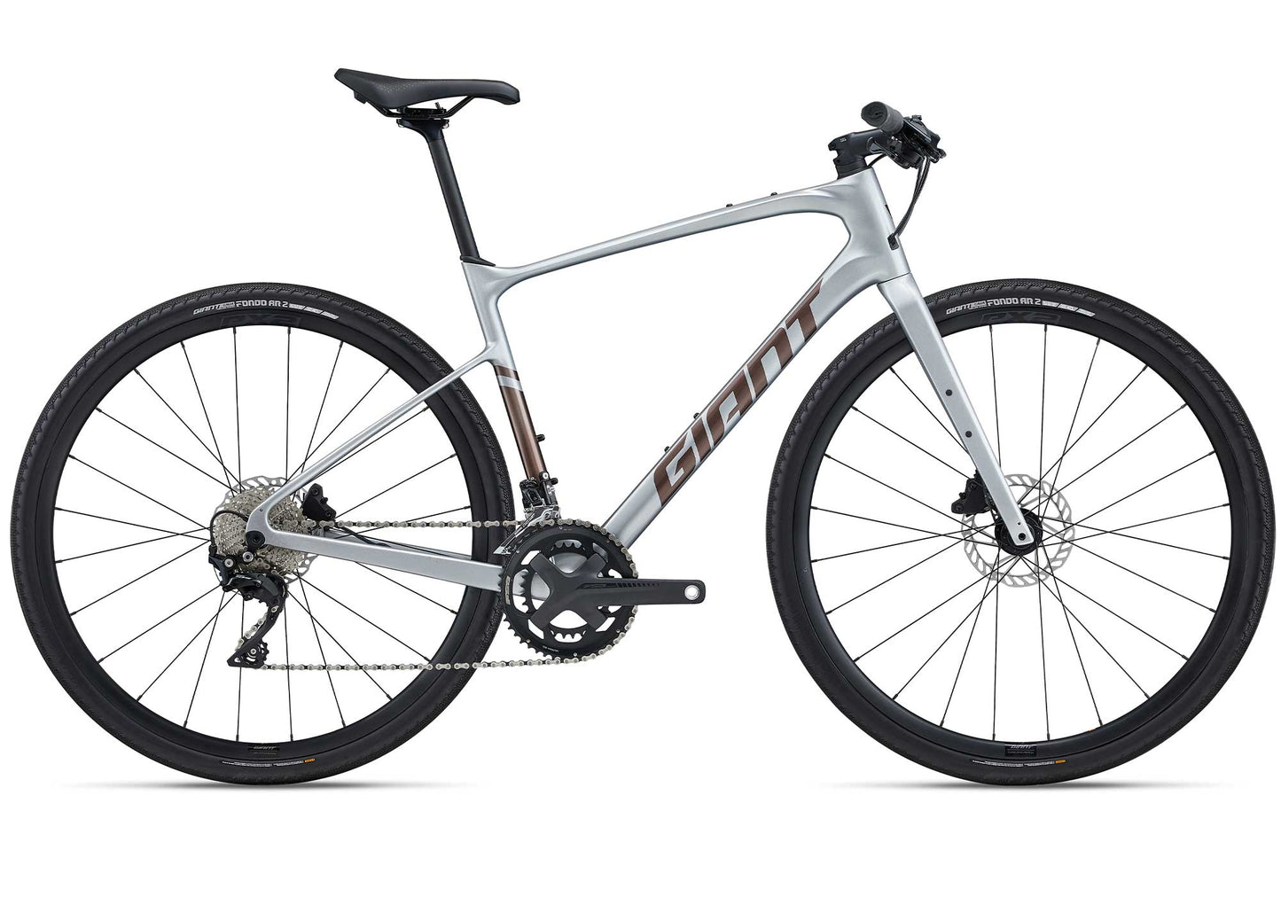 Giant Fastroad AR Advanced 1, Men's Fitness Urban Bike - Silver