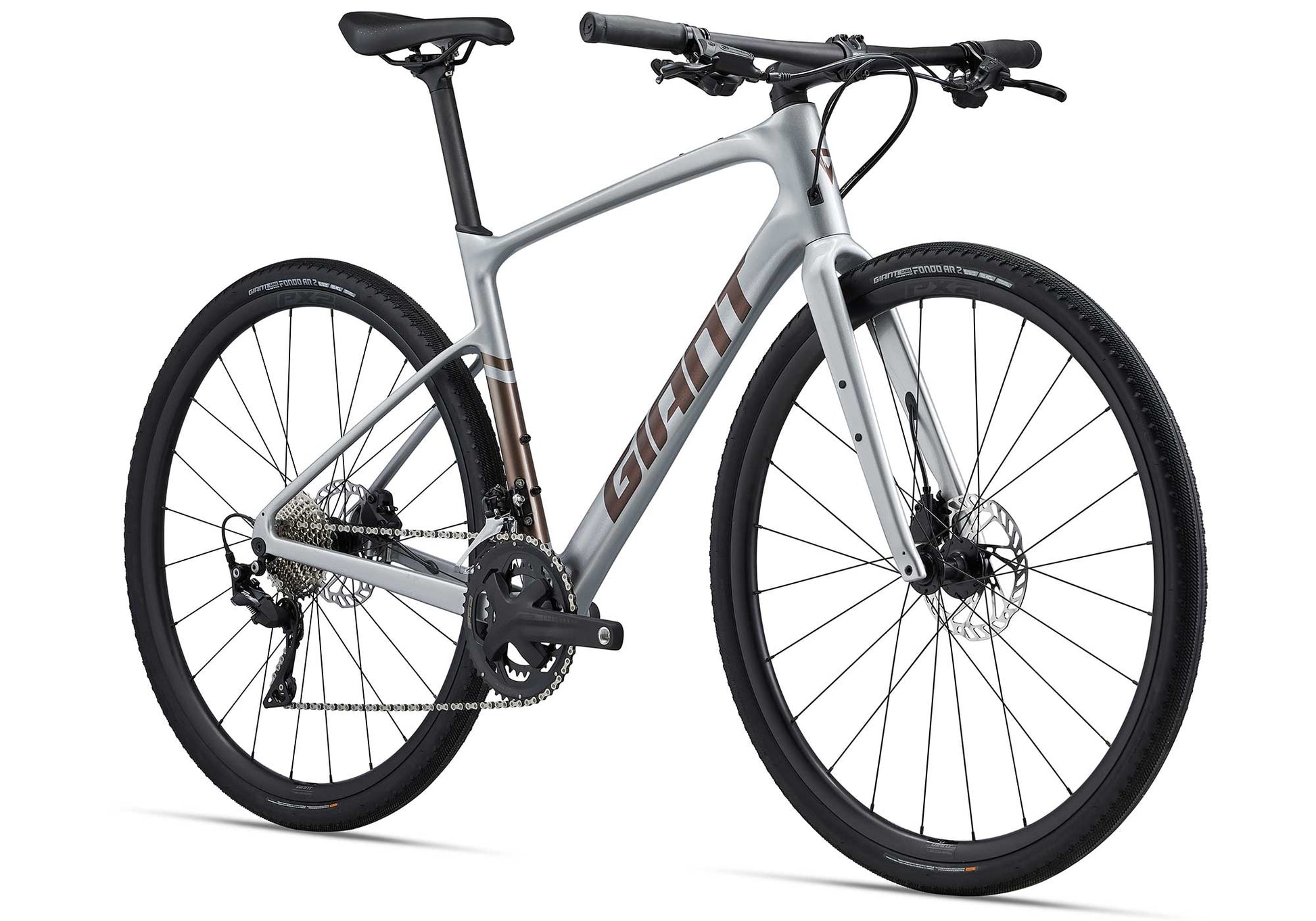 2023 Giant Fastroad AR Advanced 1, Men's Fitness Urban Bike, Silver