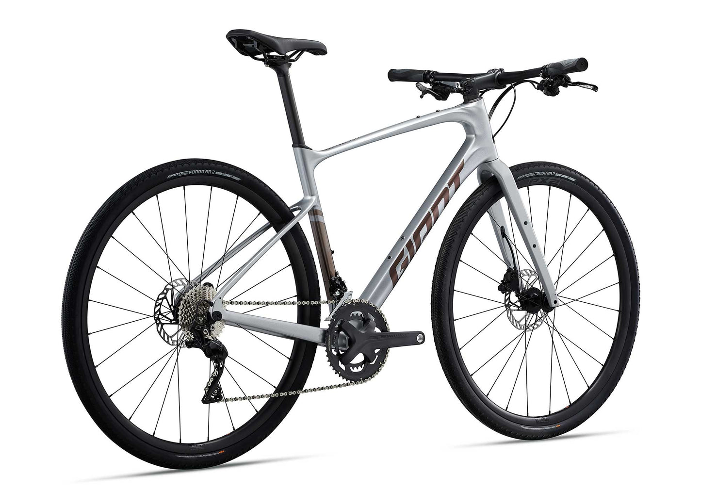 2023 Giant Fastroad AR Advanced 1, Men's Fitness Urban Bike - Silver