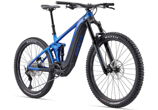 2023 Giant Reign E+ 3 Men's Electric Mountain Bike, Cobalt
