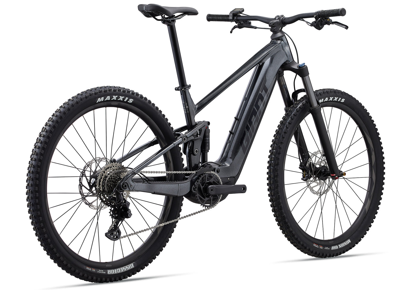 2023 Giant Stance E+ 2 Men's Electric Mountain Bike - Black Diamond