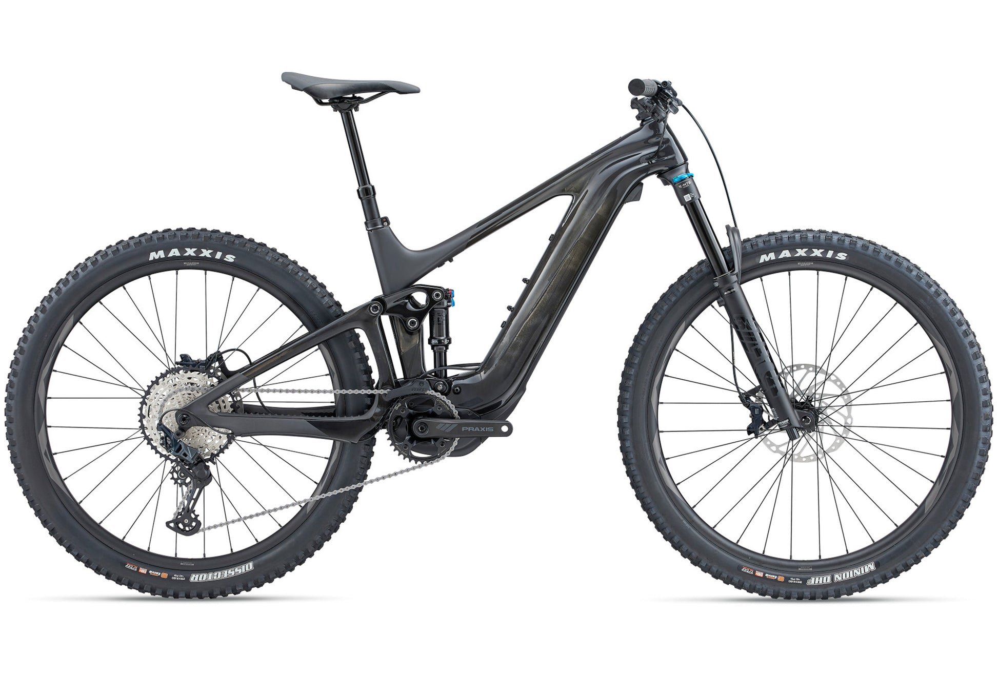 2023 Giant Trance X Advanced E+ 2, Men's Electric Mountain Bike, Carbon Smoke