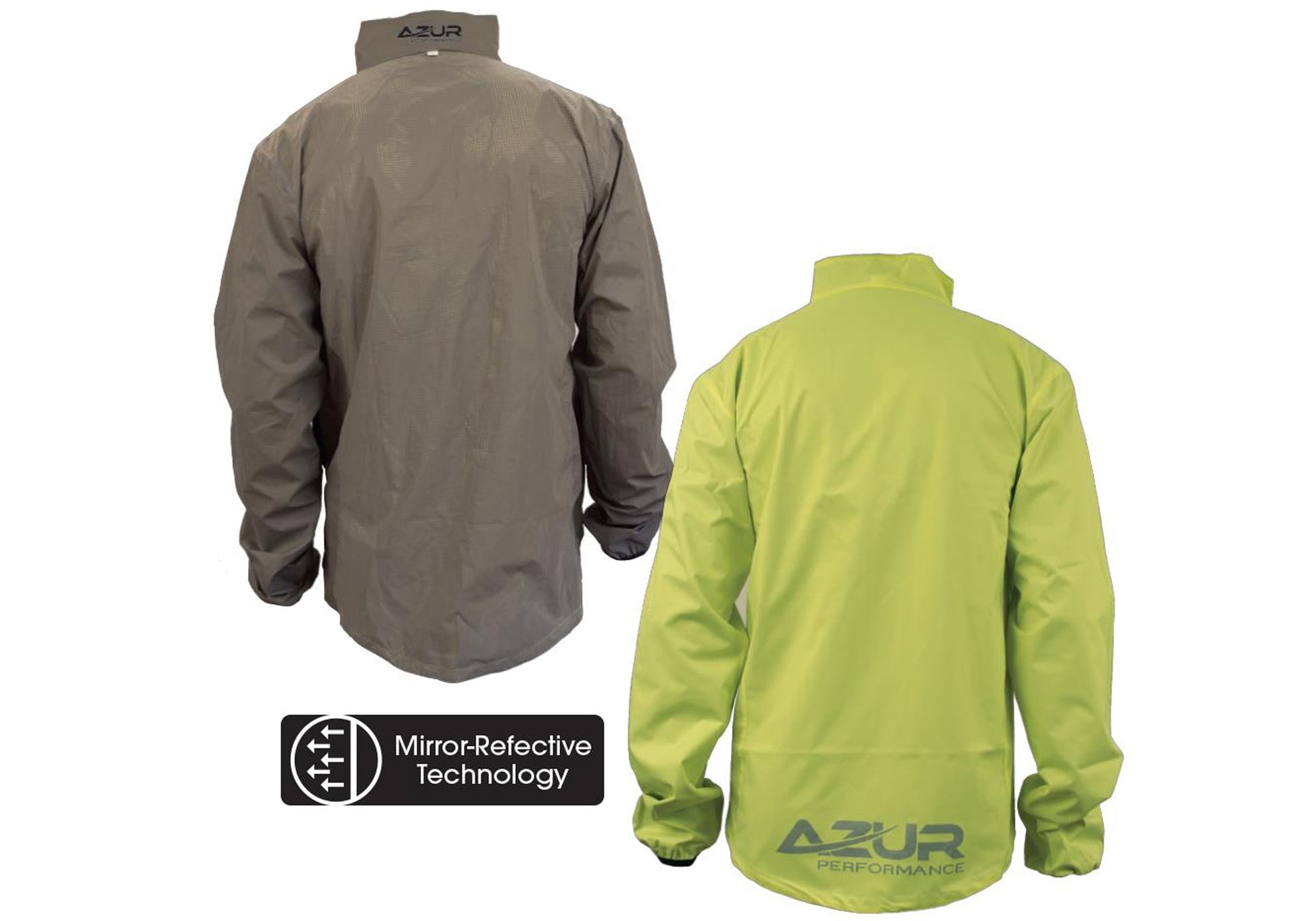 Azur Transverse Reflective Jacket Rear