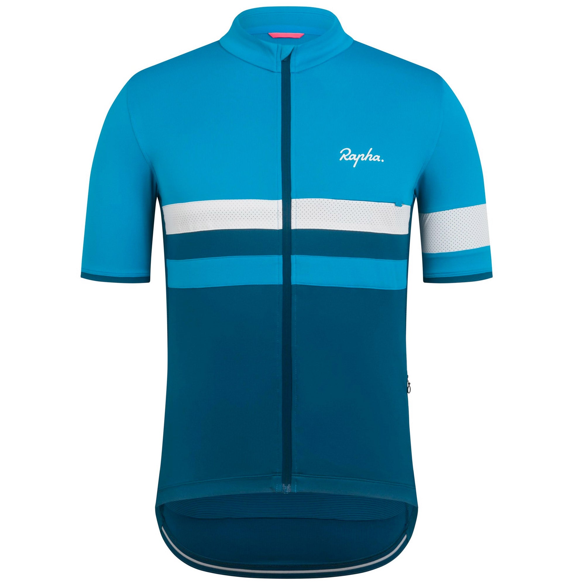 Rapha Men's Brevet Lightweight Jersey, Blue/Teal