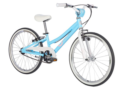 BYK E450 Girls Single Speed Bicycle, Sky Blue - Rider height: 110-132cm