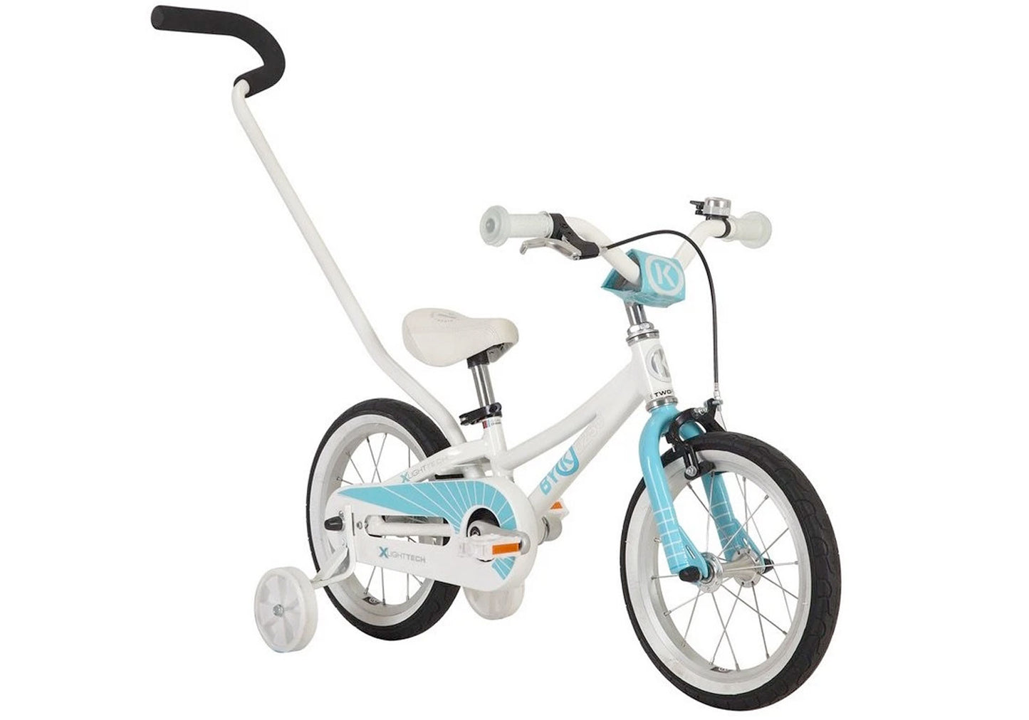 BYK E250 Girl's Bike, Light Blue - Rider height: 85-102cm
