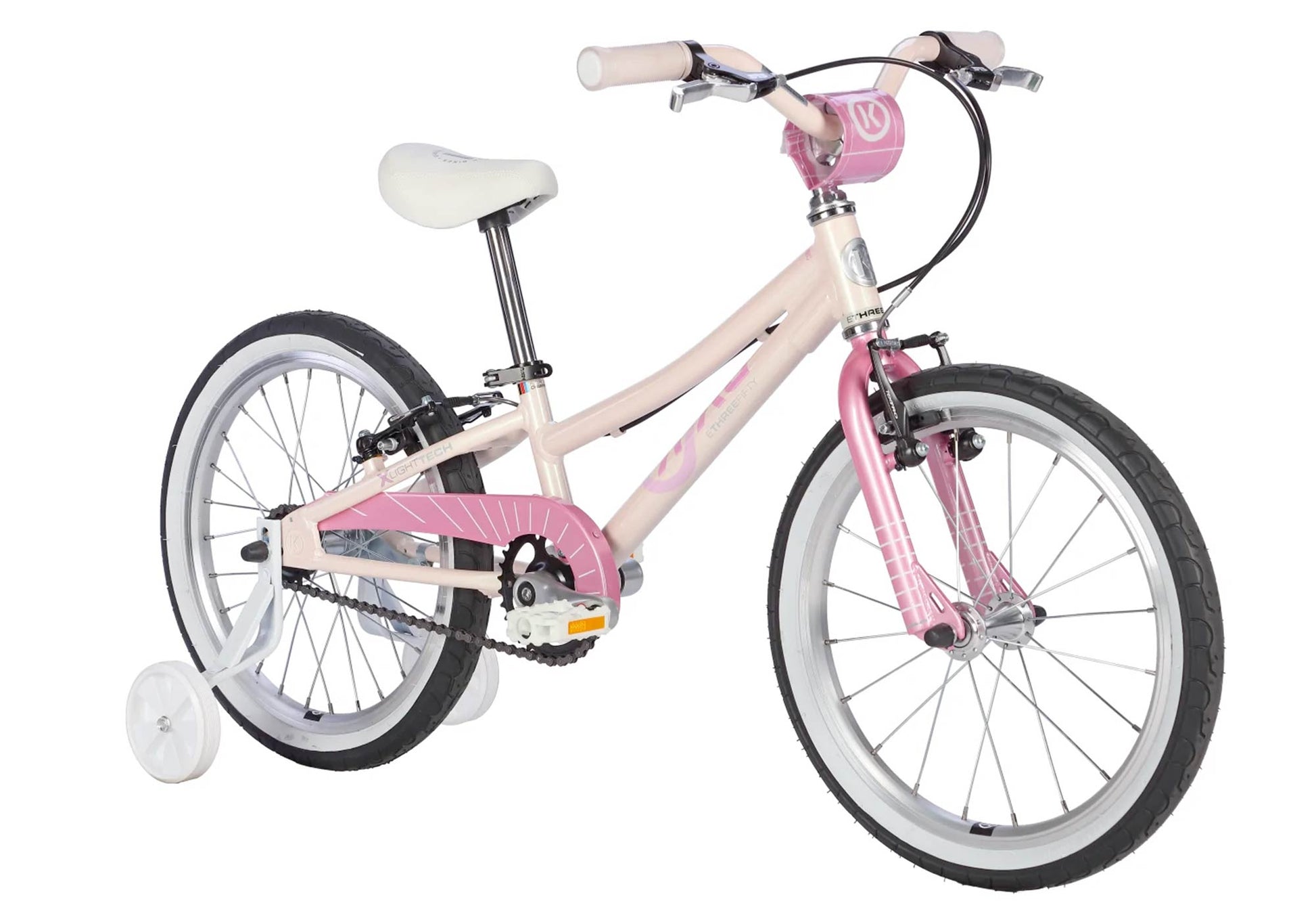 BYK E350 Girls Bike, Pretty Pink - Rider height: 95-117cm