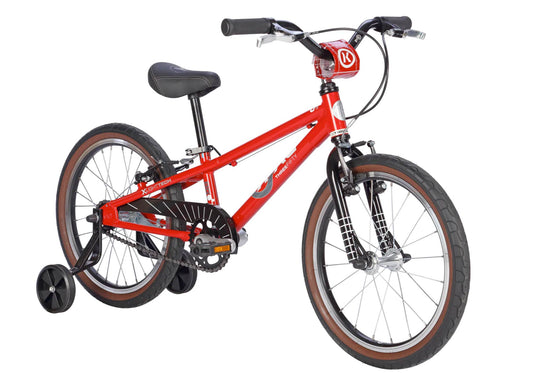 BYK E350 Boys Bike, RAcing Red/Black - Rider height: 95-117cm