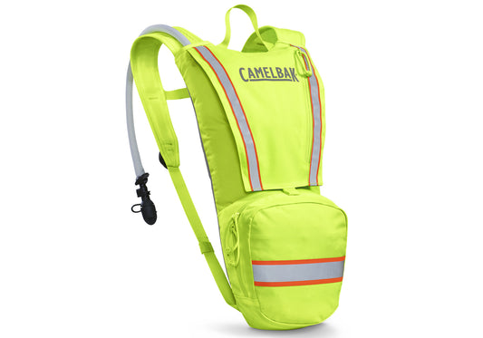 Camelbak Ambush 3.0 Litre Hydration Backpack, Hi-Viz Lime Woolys Wheels Sydney