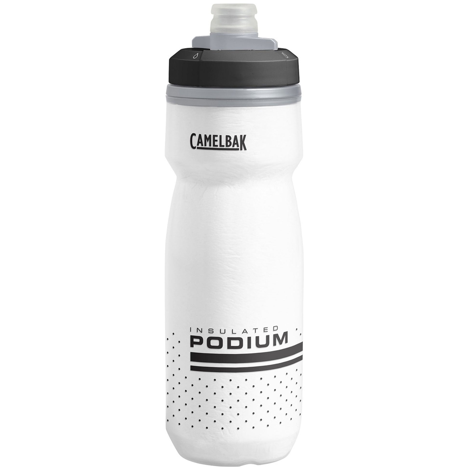 Camelbak Podium Chill Bottle 600ml, White/Black buy at Woolys Wheels Sydney