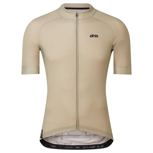 DHB Men's Aeron Short Sleeve Jersey - Beige buy online at Woolys Wheels Sydney with free delivery