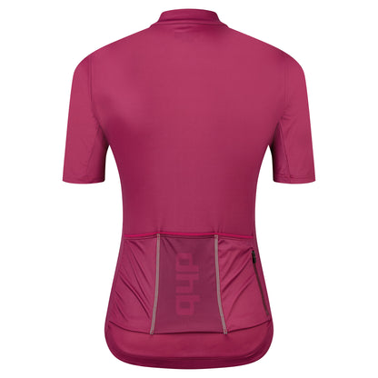 DHB Women's Moda Short Sleeve Jersey, Dark Pink