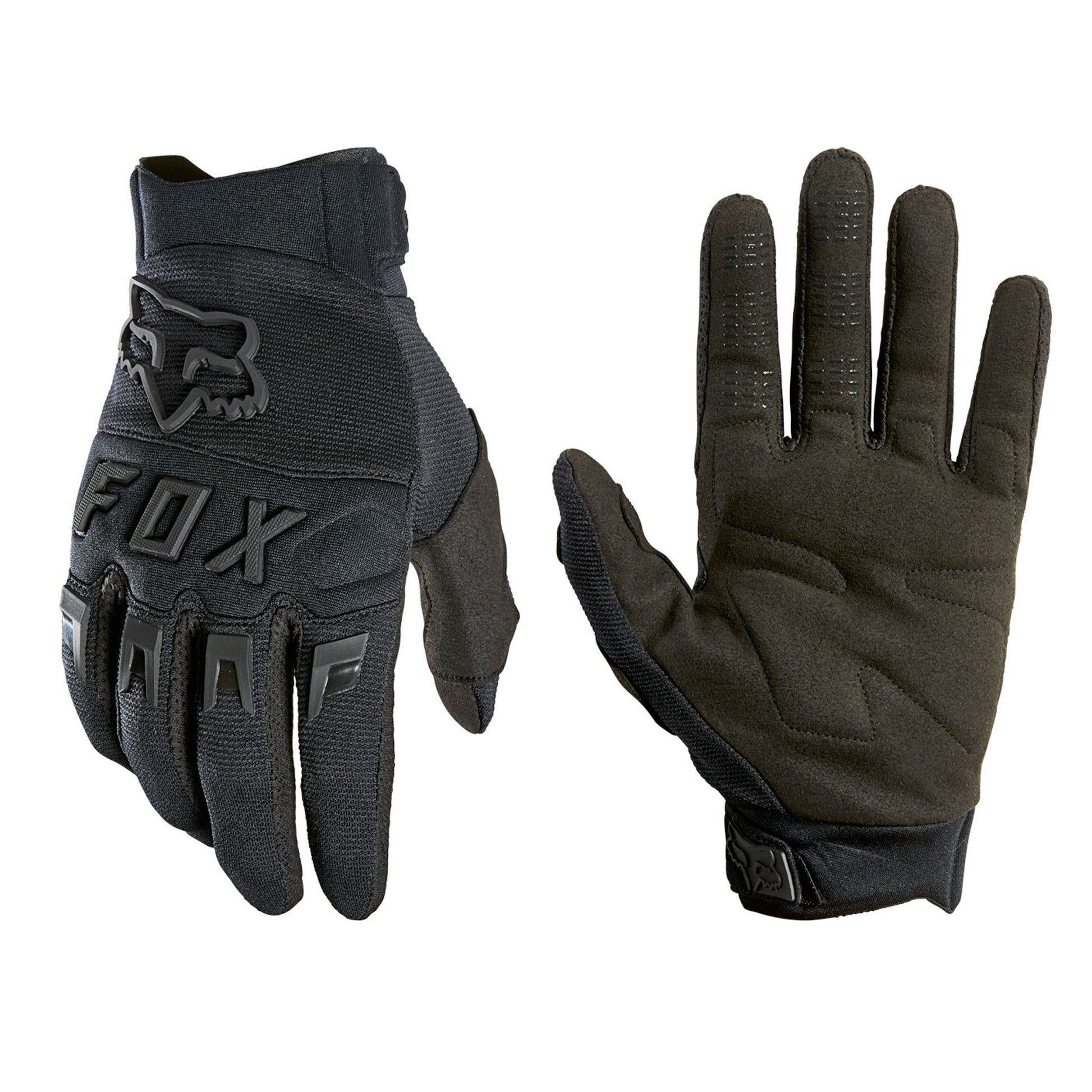 Fox Dirtpaw Gloves Black buy at Woolys Wheels Sydney