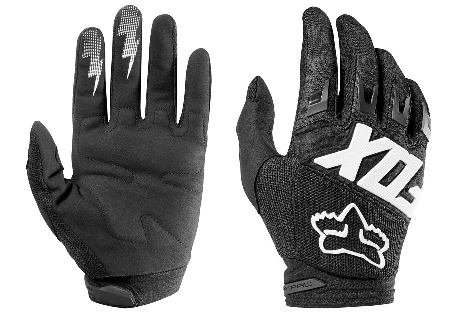 Fox Dirtpaw Race MTB Gloves, Black or Blue