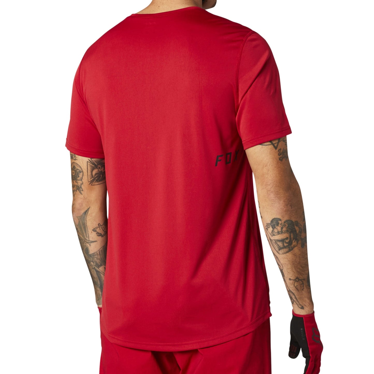 Fox Men's Ranger Short Sleeve MTB Jersey Block - Red