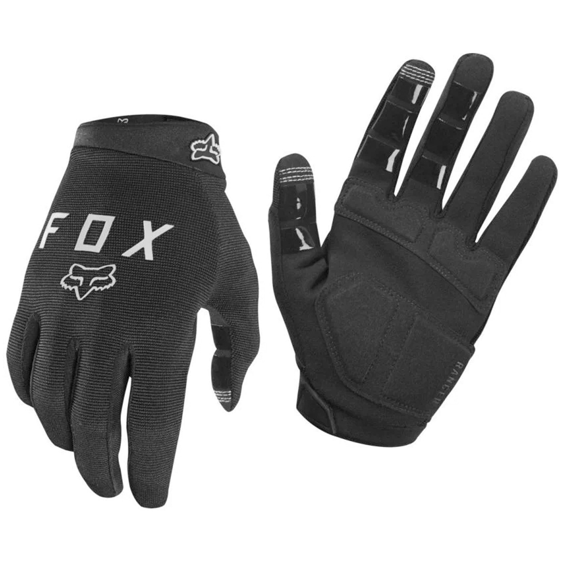 Fox Youth Ranger Gloves, Black buy at Woolys Wheels Sydney