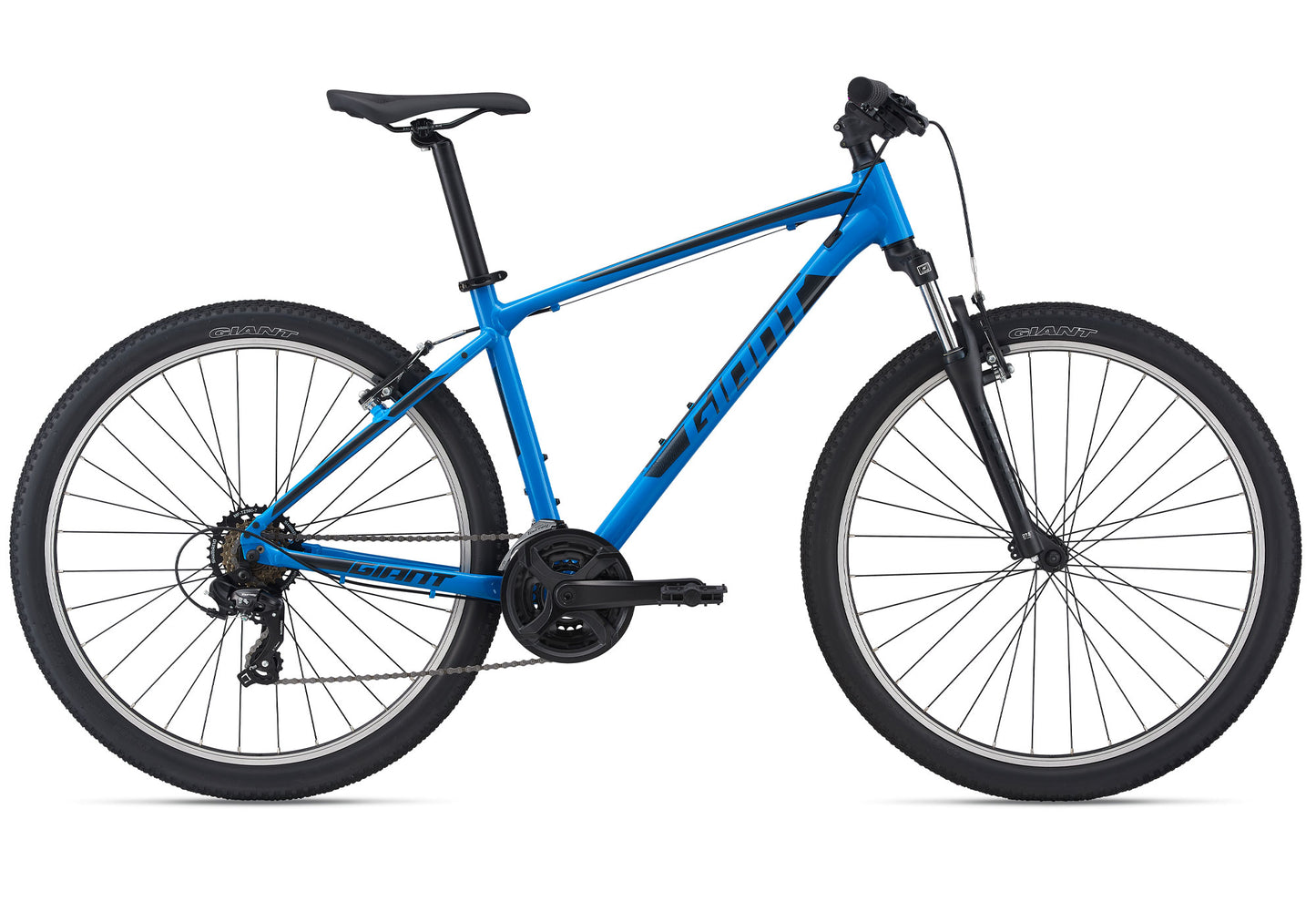 2022 Giant ATX 27.5 Mens Mountain Bike - Vibrant Blue Woolys Wheels Sydney