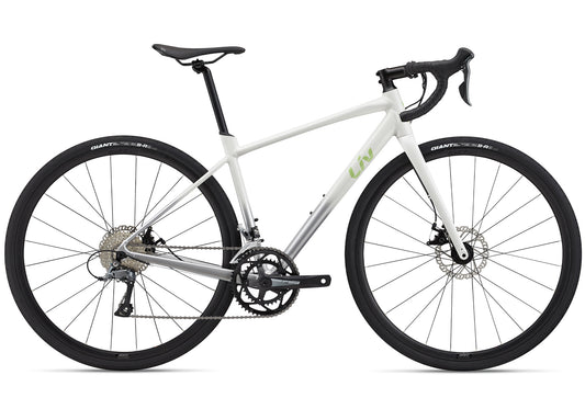 2022 Giant Liv Avail AR 4 Womens Road Bike - Snow Drift buy at Woolys Wheels bike shop Sydney
