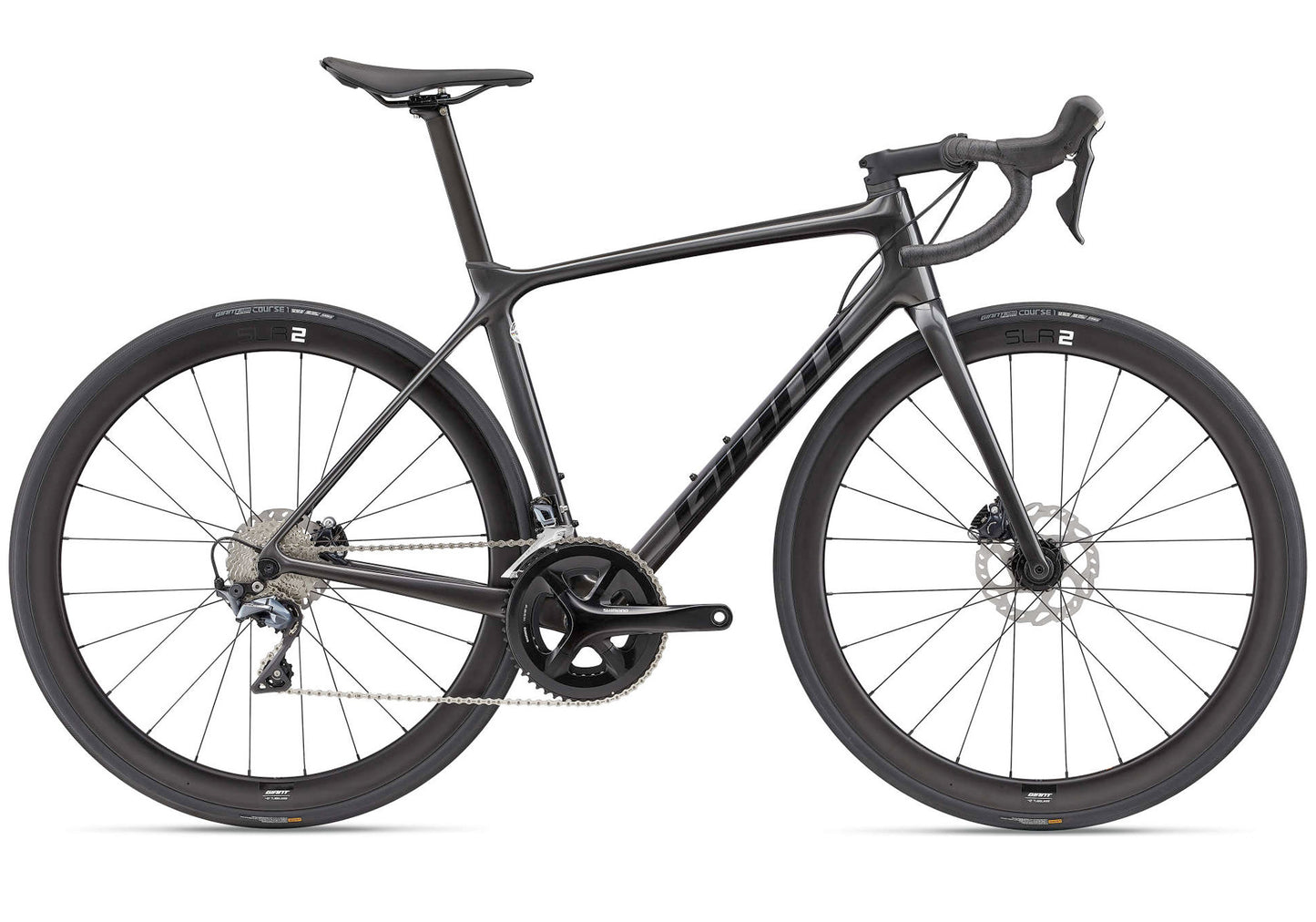 2022 Giant TCR Advanced Disc 1+ Pro Compact Mens Road Bike - Black Chrome buy at Woolys Wheels Sydney
