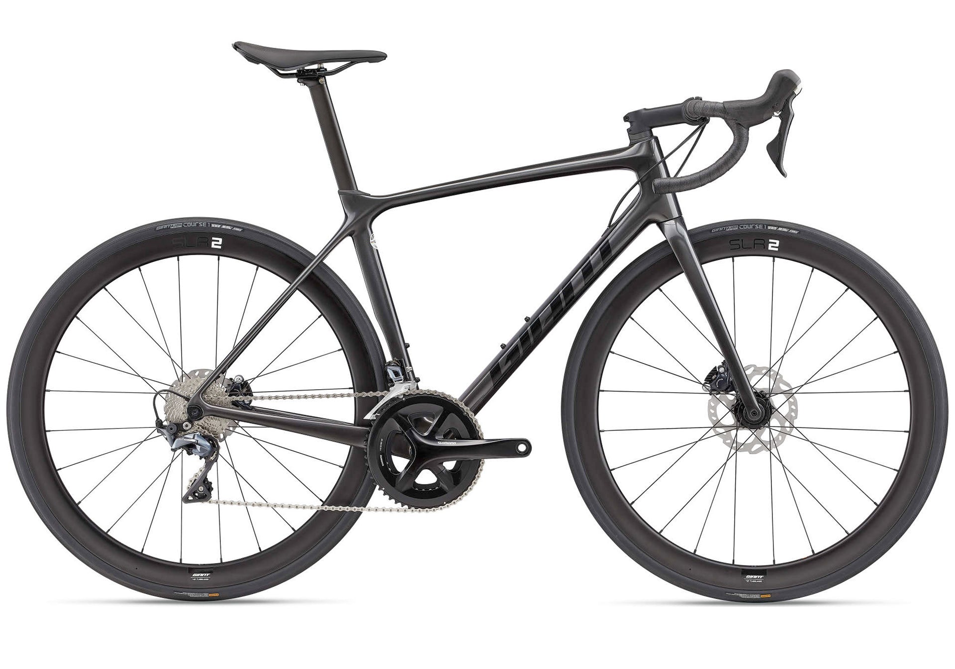 Giant TCR Advanced Disc 1+ Pro Compact Men's Road Bike Black
