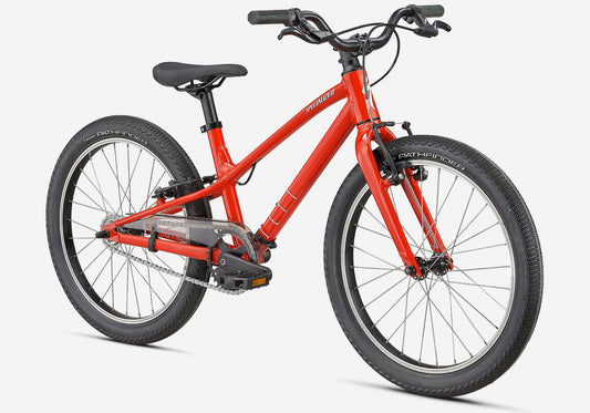Specialized Jett 20" Single Speed Kids Bike Gloss Flo Red buy online Woolys Wheels Sydney