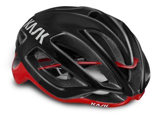 Kask Protone Black/Red Road Helmet Woolys Wheels Sydney