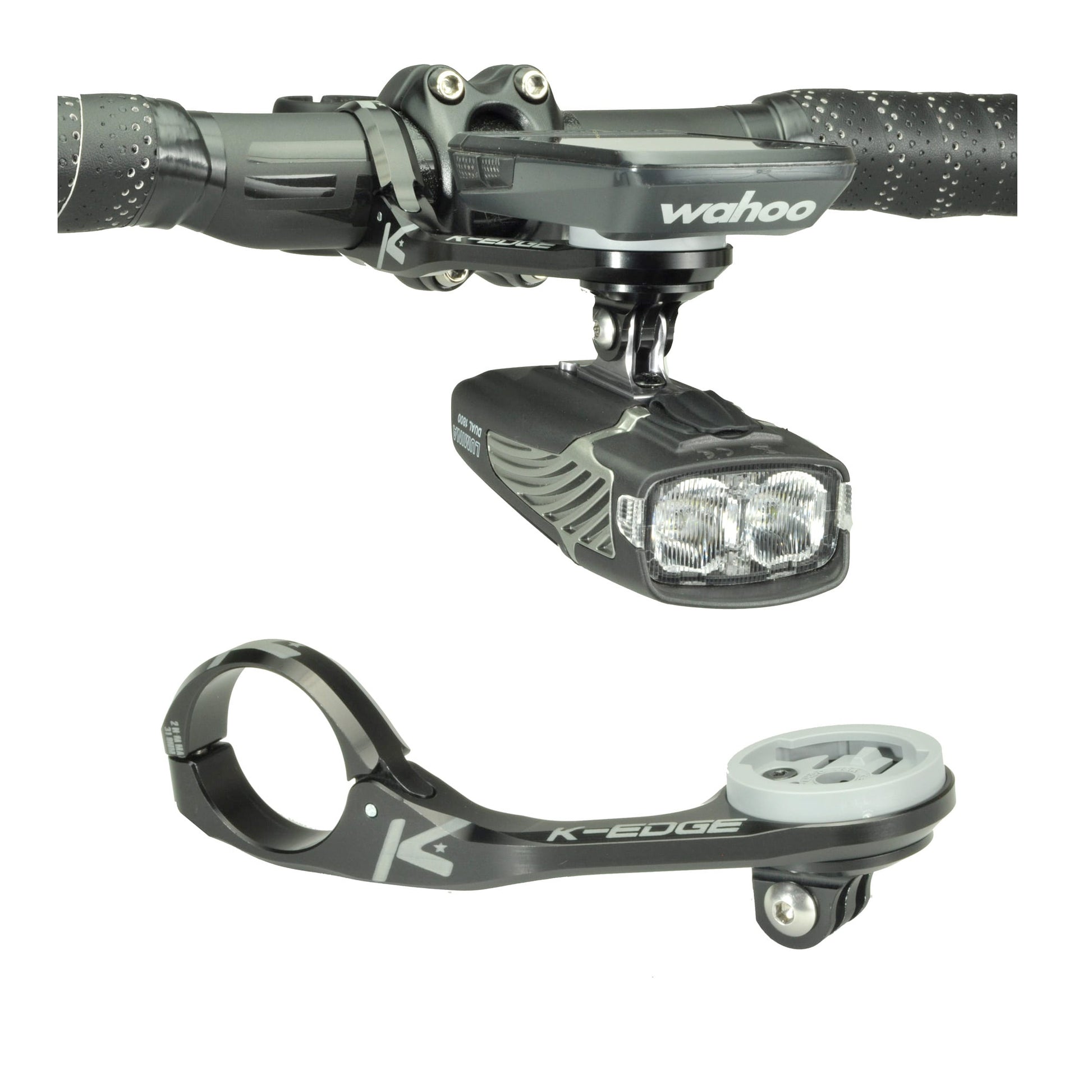 K-Edge Wahoo Max XL Combo Mount For diameter handlebars
