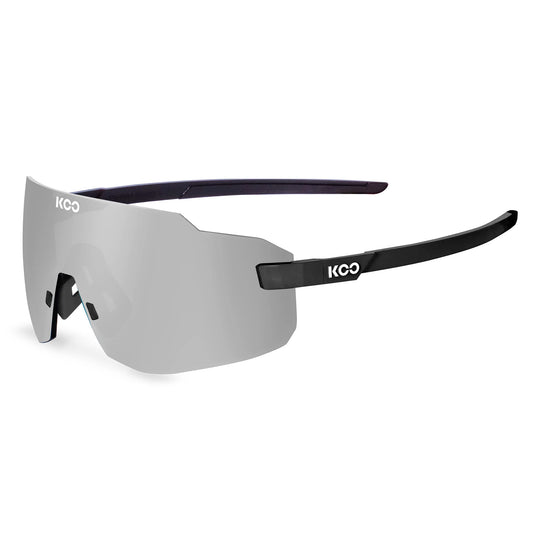 Koo Supernova Cyclin Sunglasses, Black Matt/Super Silver Lens