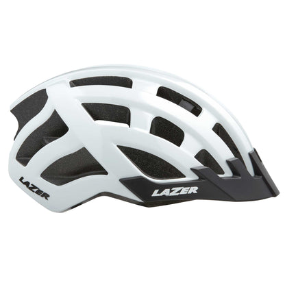 Lazer Compact Helmet, White, Unisizebuy online at Woolys Wheels Sydney