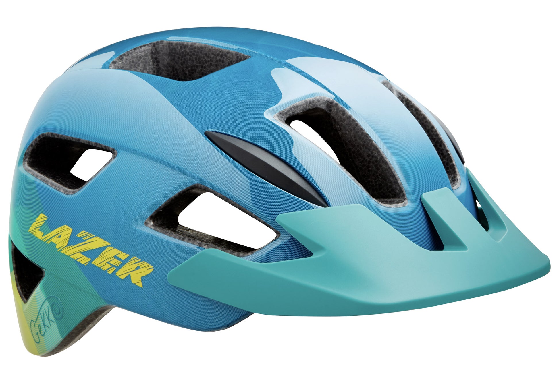 Lazer Gekko Unifit Children's Helmet 50-56cm, Blue Yellow