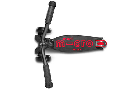 Micro Maxi Micro Deluxe Pro Scooter, Black/Red