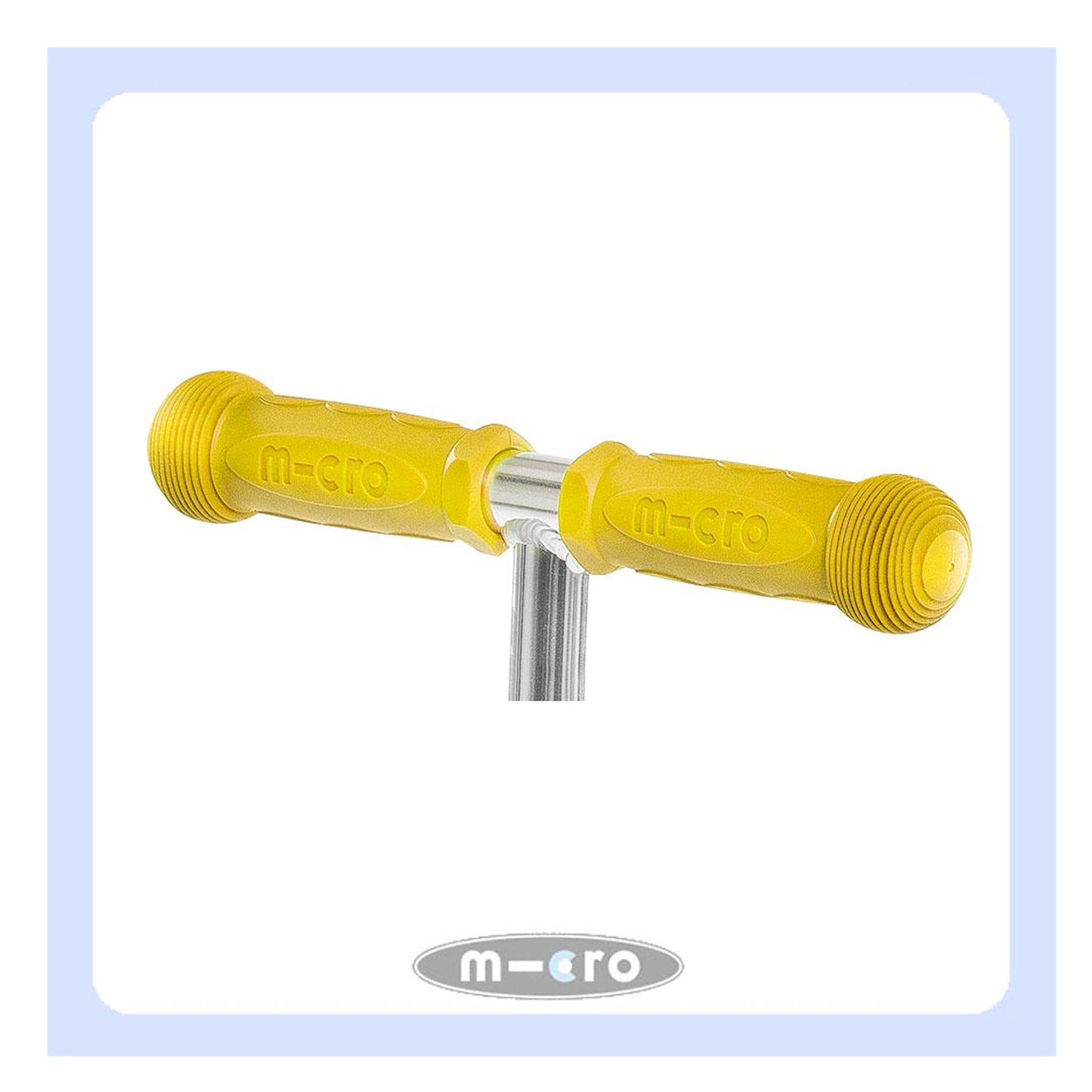 Micro Scooter Replacement Rubber Grips - Yellow buy online at Woolys Wheels Sydney