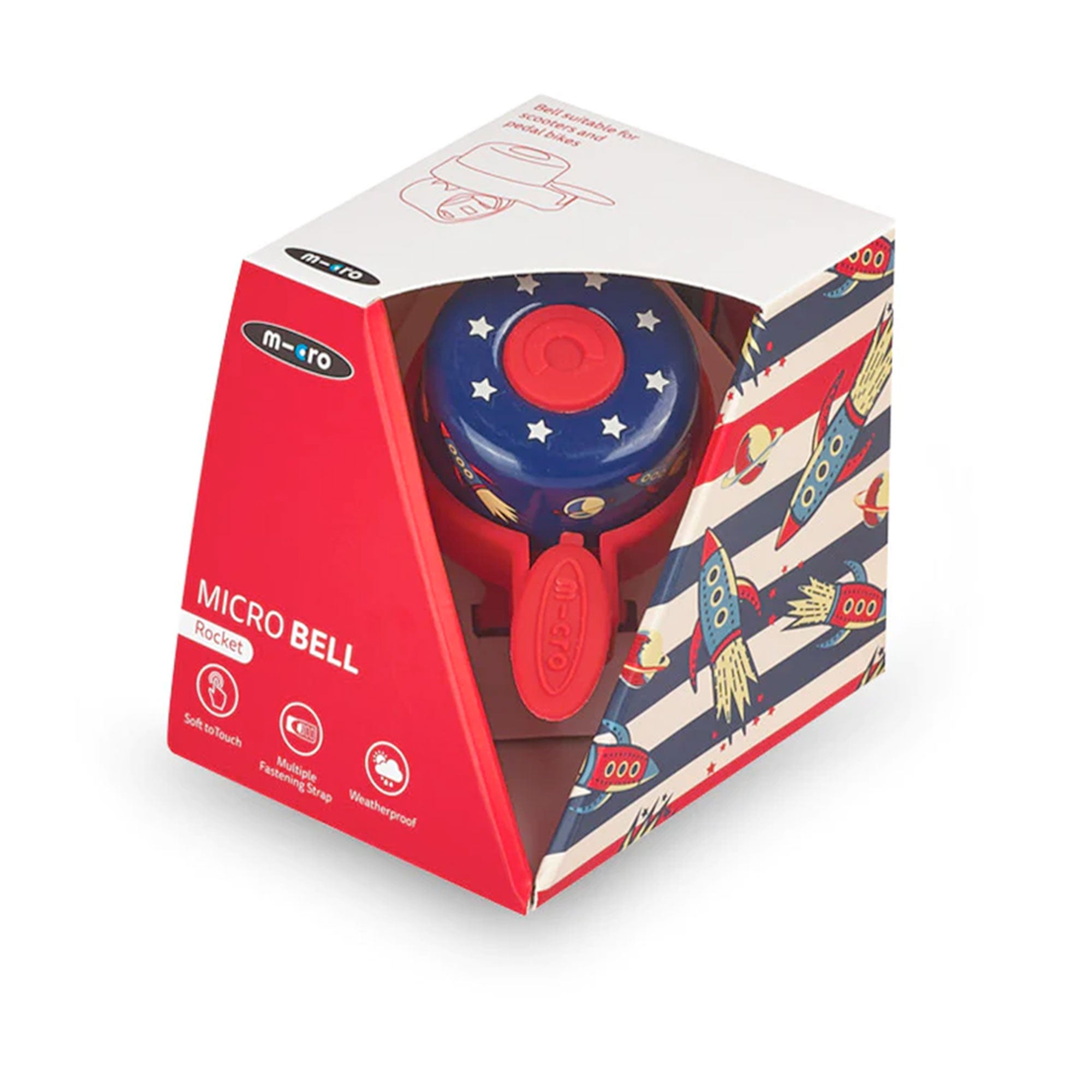Mini Shell Bell Micro Rocket Bell – woolyswheels.com.au