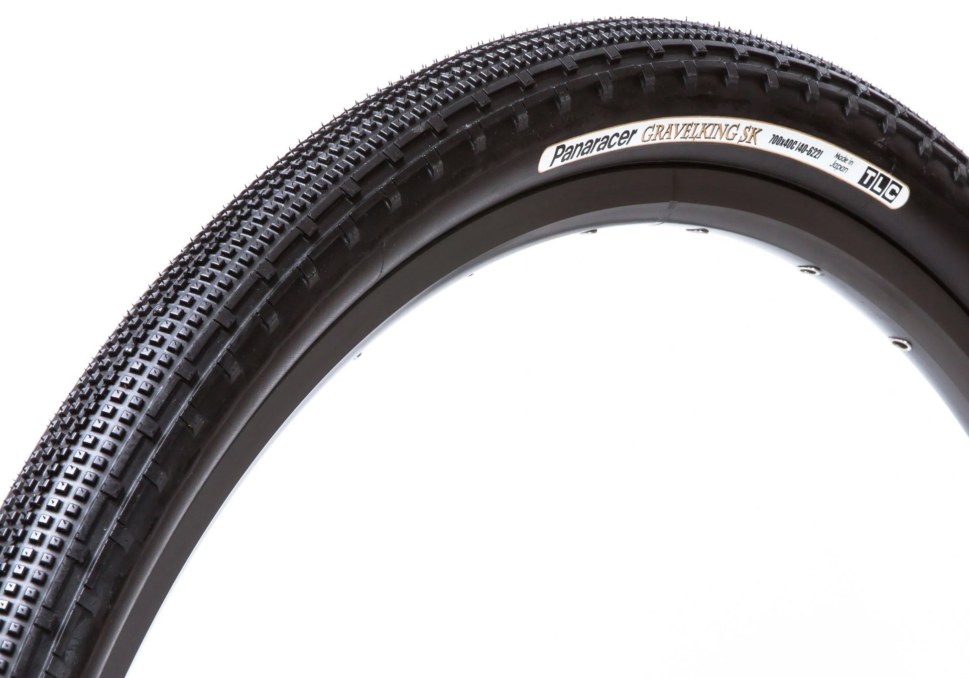 Panaracer Gravelking SK 700x28C, Slick Black –