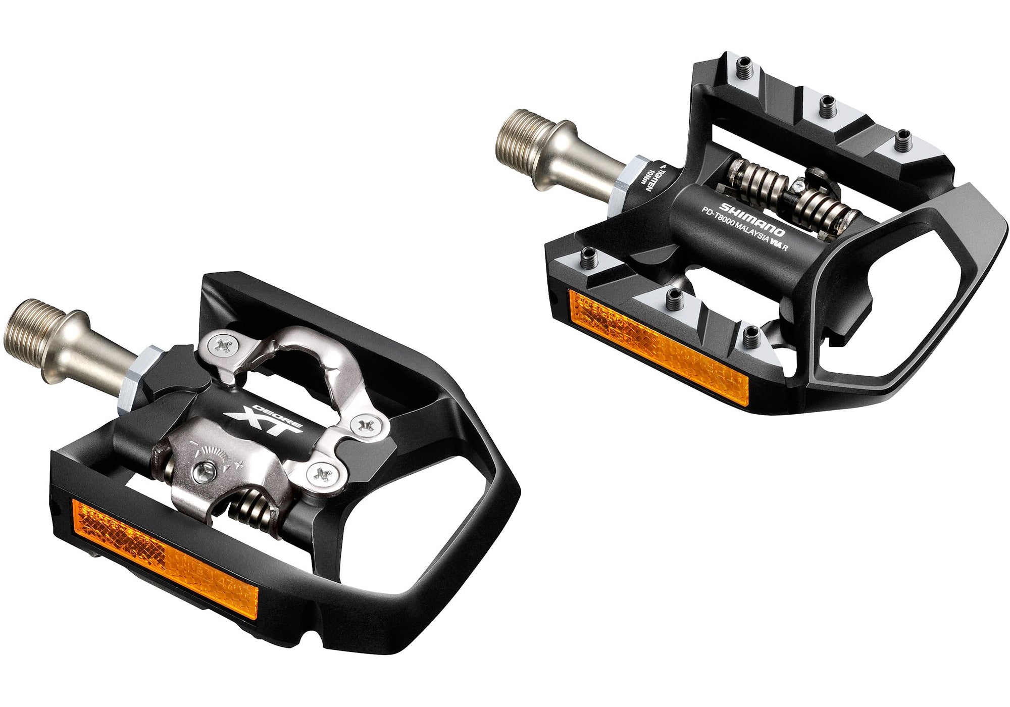 Shimano PD T8000 Deore XT SPD Pedals woolyswheels .au