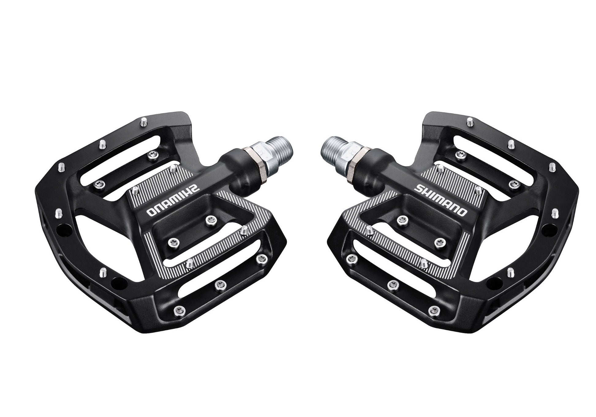Shimano PD-GR500 Flat Platform Pedals, Black –