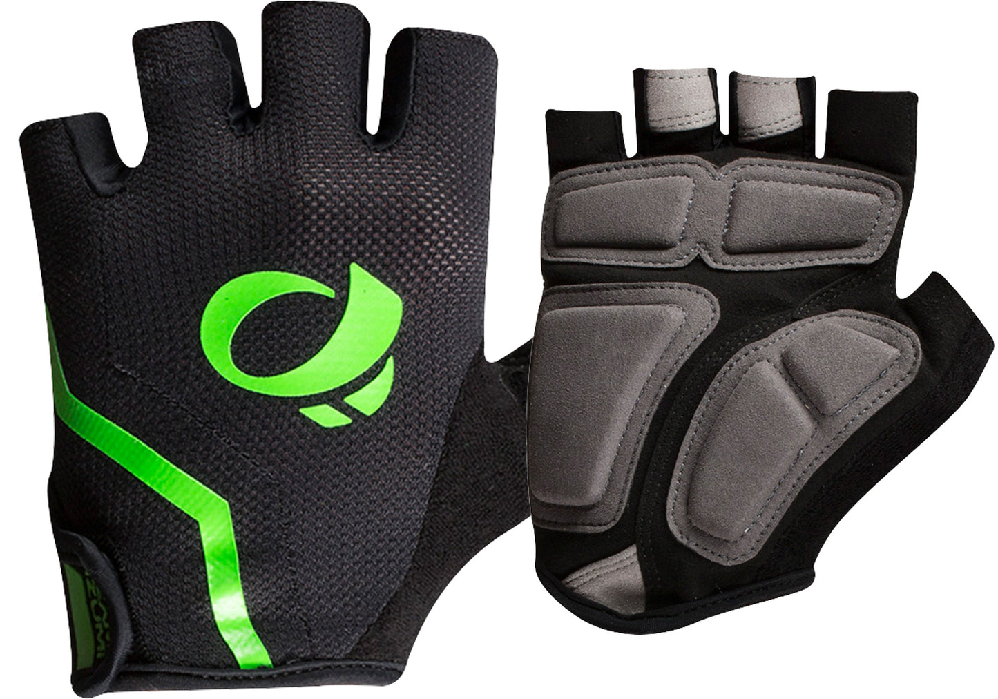 Pearl Izumi Mens Select Cycling Gloves, Black/Screaming Green buy at Woolys Wheels Sydney