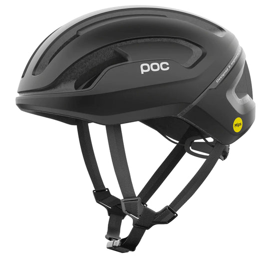 POC Omne Air Mips Unisex Road Cycling Helmet, Uranium Matt Black
