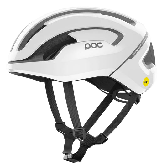 POC Omne Air Mips Road Cycling Helmet - Hydrogen White, Woolys Wheels Sydney