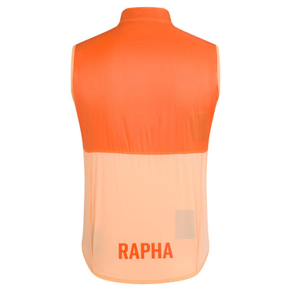 Rapha Men's Pro Team Insulated Gilet, Peach/Orange