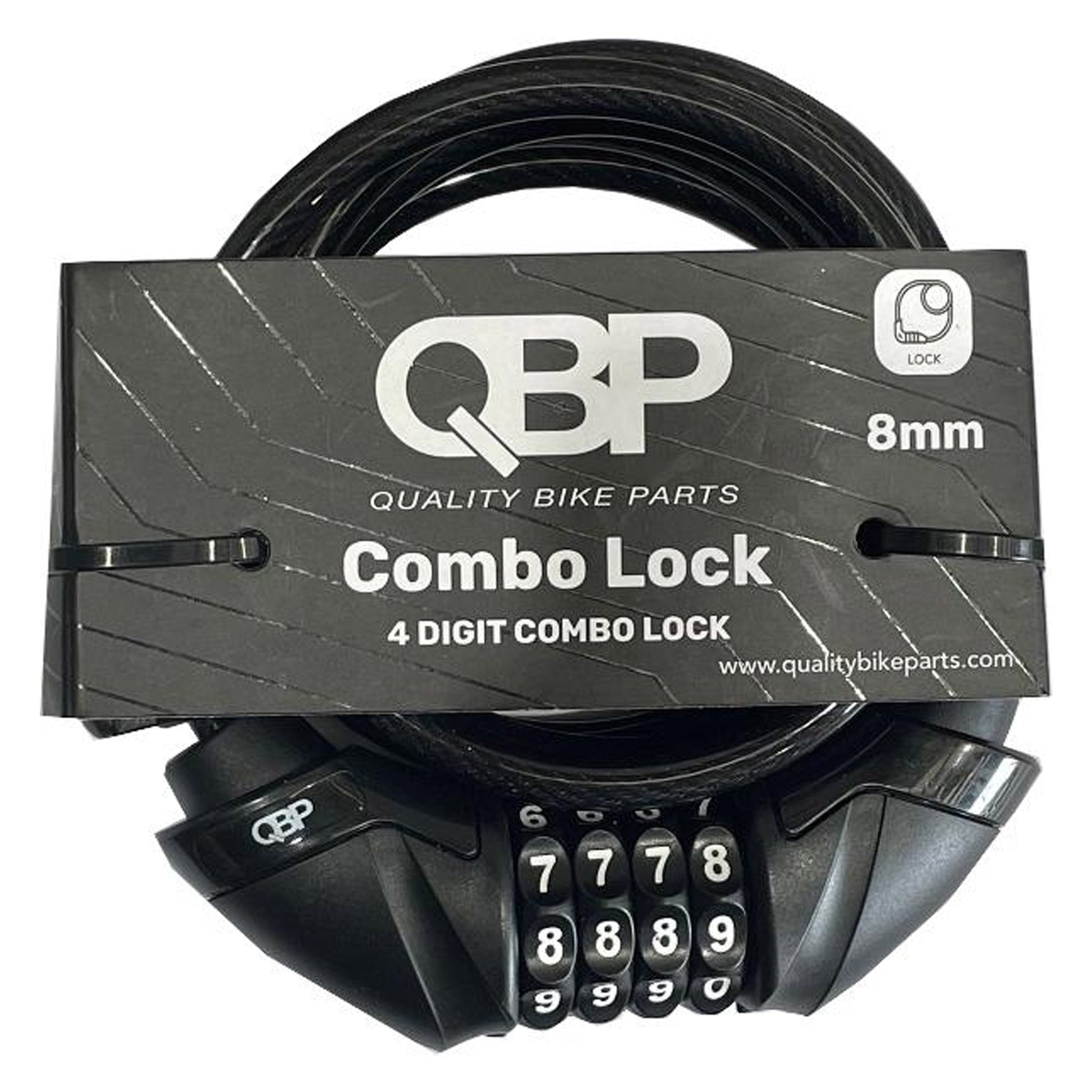 QBP 4 Digit Combo Lock 150cm x 8cm